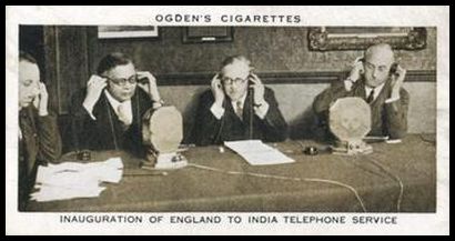 49 Inauguration of England to India Telephone Service